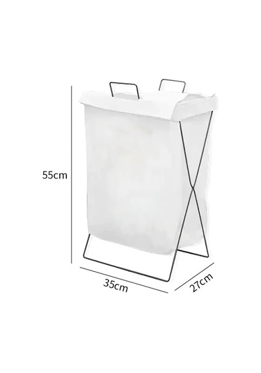 Home Set Kapaklı Saklama Sepeti 302567314 Gri