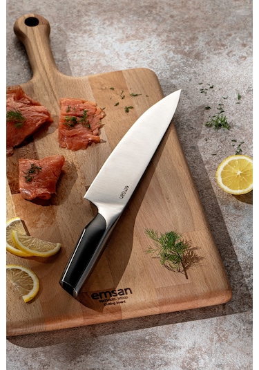 Emsan Pro Knife Şef Bıçağı Siyah