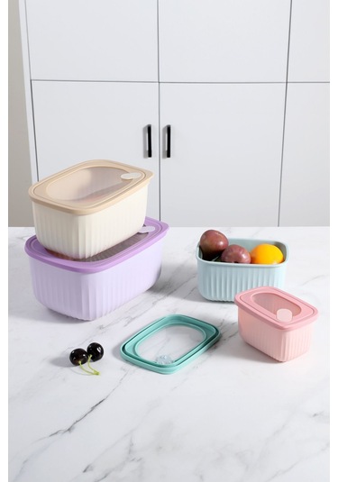 Karaca Grotes 4'lü Saklama Kabı