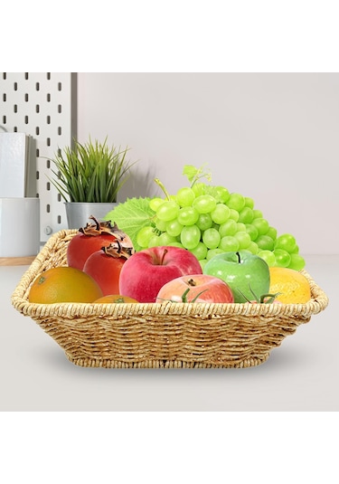 Suntek Magideal Dokuma Sepet Kase Yemek Sebzeleri Yatak Odası Banyo L