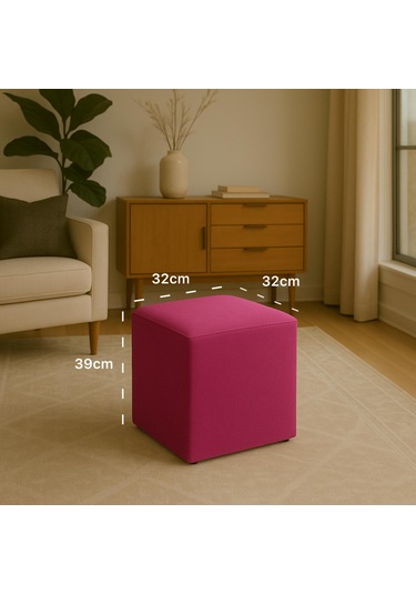 A5 Home Kare Puf Mürdüm