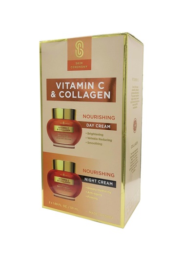 Skin Ceremony Vitamin C & Collagen Gece + Gündüz Kremi 2 x 50 ML