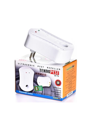 Teknopest TP-70 Ultrasonik Haşere ve Fare Kovucu 4'lü
