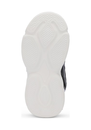 Slazenger KLARION Çocuk Cırt  Cırt lı Siyah - Mor Günlük Spor Ayakkabısı