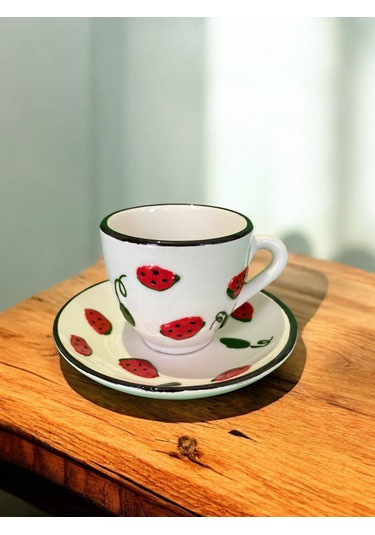 Yeni Nesil Modern Fincan Seti 2li - Şık Ve El Yapımı Standart