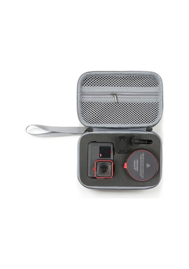 Butu Insta360 Ace / Ace Pro İçin Taşınabilir Aksiyon Kamerası Kılıf - Gri