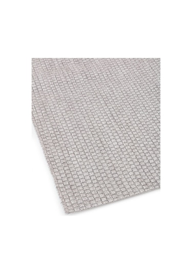 Sisal Jut Hasır Model Tek Renk Dokuma Yıkanabilir Toz Vermez Halı Krem Gri