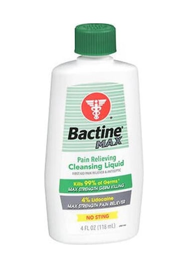 Bactine Max - Anestezik Ve Antiseptik Solüsyon - 4 Oz Şişe