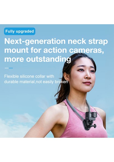 Geeksen Kamera Boyun Tutucu Montajı Telefon Boyun Montajı Göğüs Tutucu 1/4 İnç Vida Ve Telefon Kli