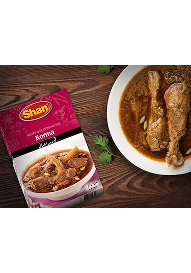 Yelpaze Shan Korma Masala Et Yemekleri Baharatı 25 G