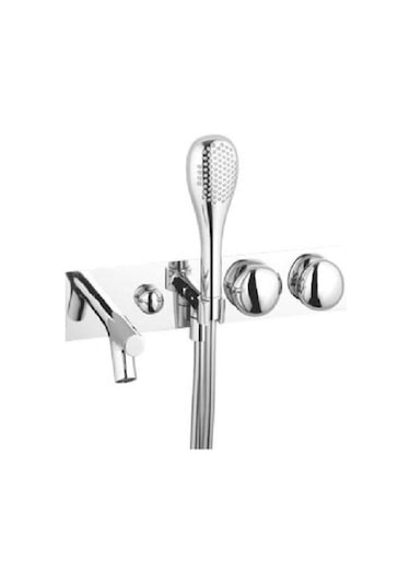 Vitra A4180692 Istanbul Ankastre Banyo Bataryası Mat Siyah