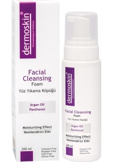 Dermoskin Facial Cleansing Foam Yüz Yıkama Köpüğü 200 ML