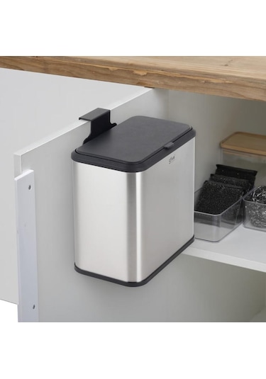 5five Simply Smart Dolap İçi Compact 5lt. Çöp Kovası Çelik Inox