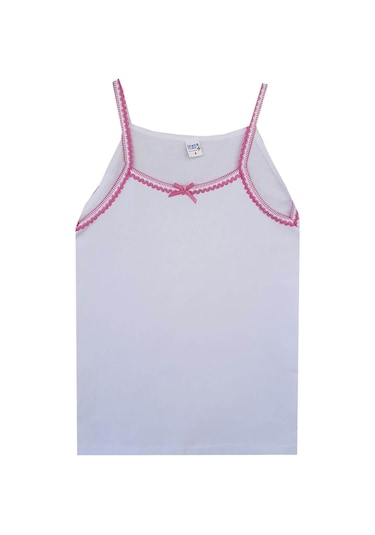 Seher Yıldızı İp Askılı Kız Çocuk Atlet 12 Li Paket 001