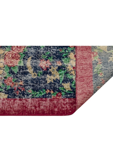 Eskitme Osmanlı El Dokuma Halısı 115 X 211 Cm 9063