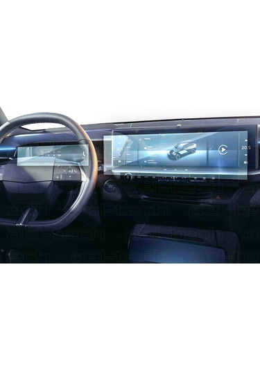 Opel Grandland 16 İnç Navigasyon Ve Dijital Gösterge Uyumlu Nano Ekran Koruyucu 2li Set 2025