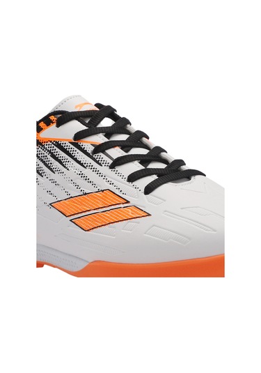 Slazenger CAMBLY HS Erkek Çocuk Halı Saha Beyaz / Turuncu Futbol Ayakkabısı