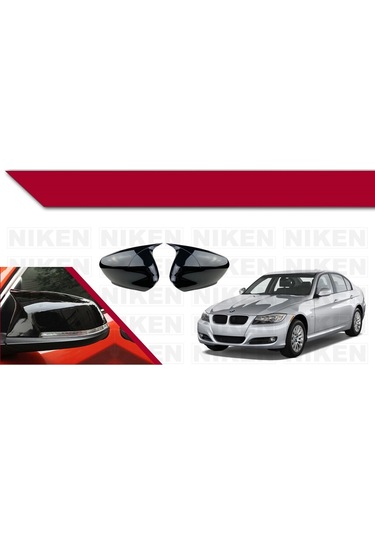 Bmw E90 Lci 2009-2012 Batman Parlak Siyah Ayna Kapağı