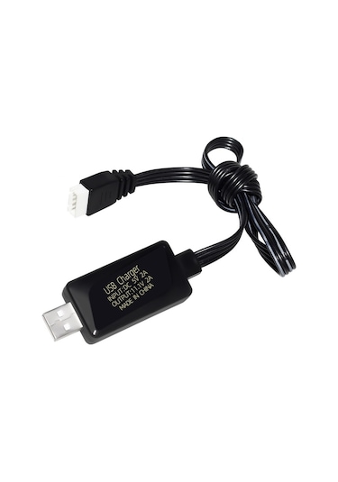 Sones 11.1v 2a 3s Lityum Pil Usb Şarj Cihazı Işıklı 4 Pinli Fiş