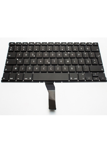Macbook Air Klavye Tuş Takımı F Klavye Daktilotip 13inç A1369 A1466 İle Uyumlu