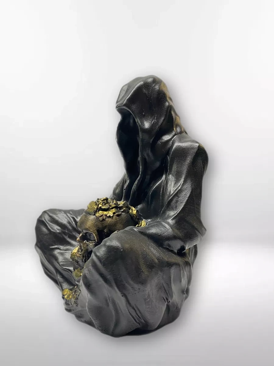 Lavelly Koleksiyonluk Altar Figürü Tılsım İsimlendirilemeyen Keşiş Kafatası 175200500