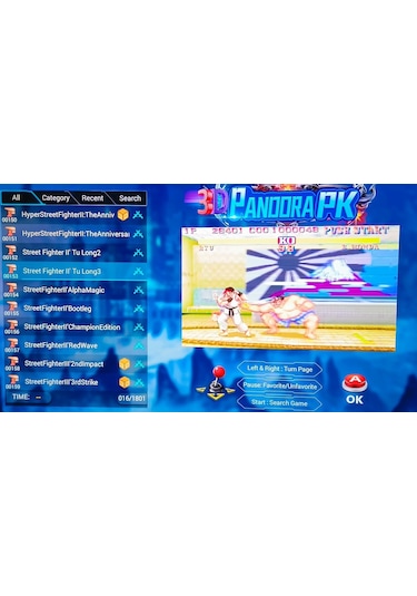 Schitec 4k Arcade Station 3d Pandora Pk 18000 Oyunlu Tv Baglanan Atari Makinası