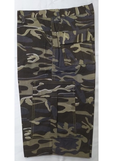 KISA KAMFLAJ KAPRİ  PANTOLON BEDEN - 48 Çok Renkli