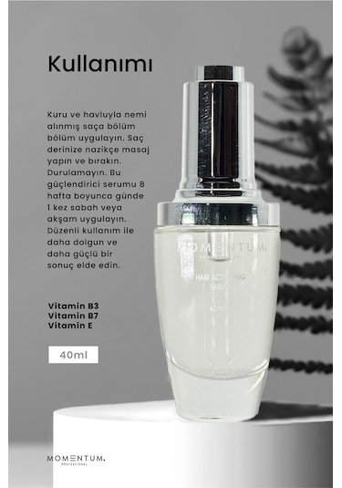 Momentum Hair Activating Saç Bakım Serumu 40 ML