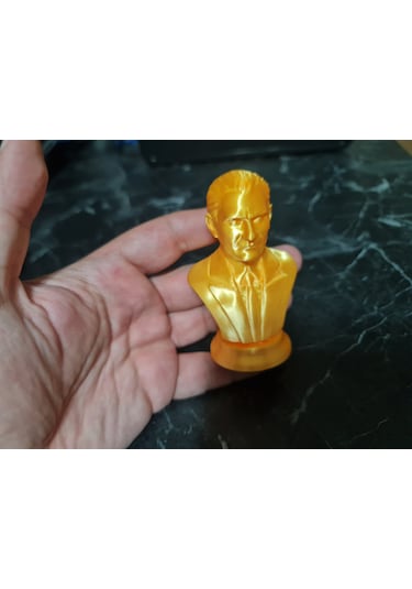 Mustafa Kemal Atatürk Mini Büstü Dekoratif Büst Heykel 8 Cm 01