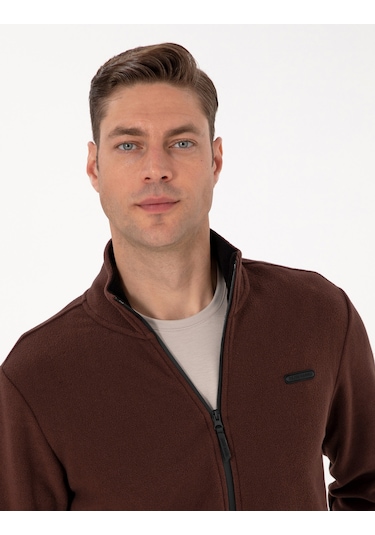 Pierre Cardin Erkek Kahverengi Hırka Örme 50314014-vr029 Kahverengi