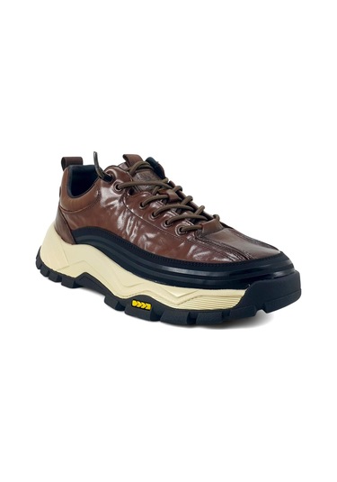 Guja 570 25ka Erkek Sneaker Günlük Ayakkabı Kahverengi Kahverengi