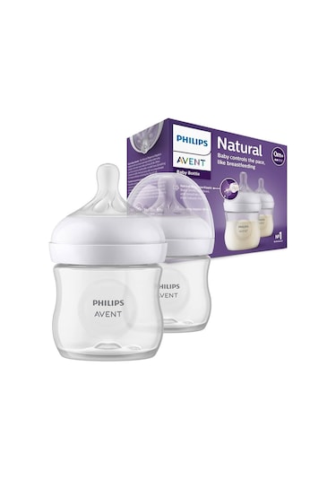 Philips Avent Natural Response PP 2'li Biberon Seti 125 ML 0+ Ay PAV-SCY90002