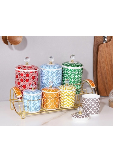 Arow Baharat Takımı 7 Li Misto Tr-4007 Çok Renkli