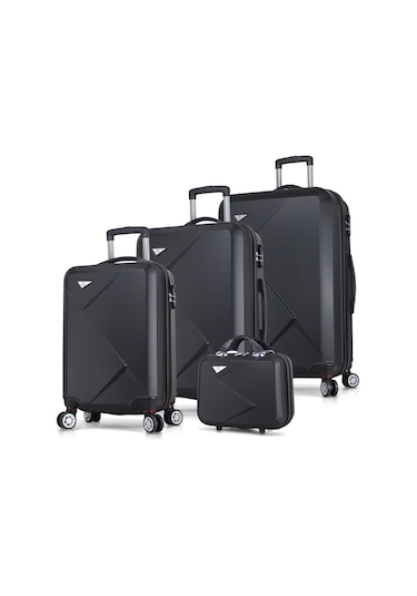 My Valice Diamond Abs 4'Lü Travel Valiz Seti