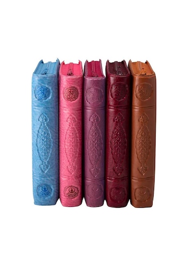 Cep Boy Kur'an-ı Kerim (Pembe, Kılıflı, Mühürlü)