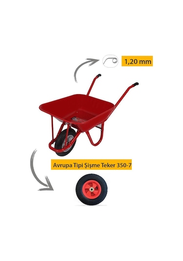 Kanat C12 Demonte El Arabası 1.20 Mm Sac