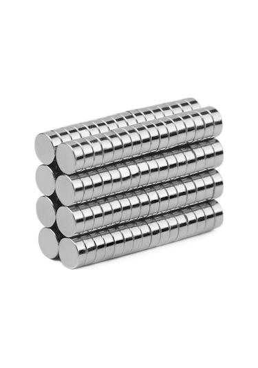 Ø4x2 Mm Neodyum Yuvarlak Küçük Mıknatıs - 100 Adet Set