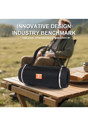 Willowhaven Ebaineng Taşınabilir Kablosuz Hoparlör T Flaş Kart Usb Çalma Stereo Ses Açık Mavi