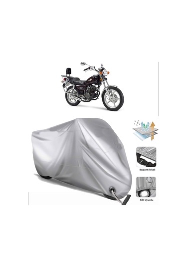 Kanuni Seyhan 150 Motosiklet Brandası (Bağlantı Ve Kilit Uyumlu) (457208064)