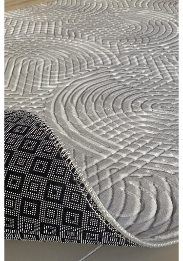 Lüle Halı Delüx Kaymaz Taban Halı Yolluk Gri Renk, Dlx7054 Gri