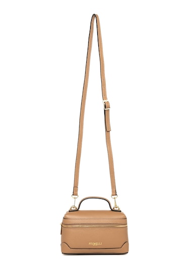 D85 Sand Portföy Çantası Kadın Ivette S Piumelli Milano Bag D85 Sand