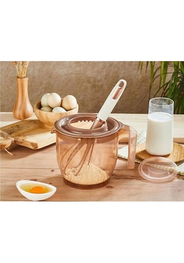 Technow Vip Ahmet Vp-023 2200ml Kumsal Kapaklı Çırpma Mikser Kabı Bakır