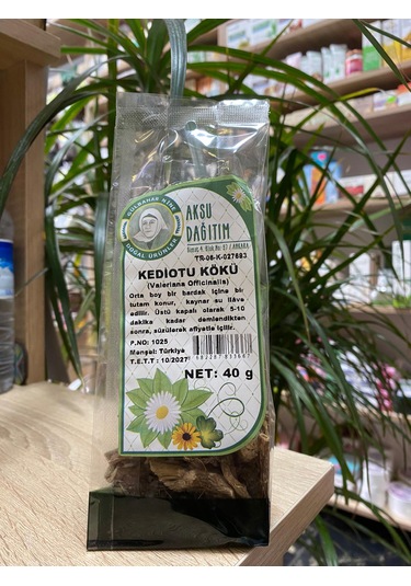 Aksu Dağıtım Kedi Otu Kökü 40 Gr