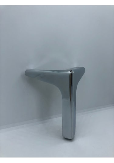 Metal,12 9 9 Cm Krom Kaplama , Koltuk,baza Mobilya Ayağı 4 Adet
