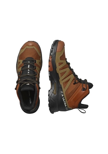 Salomon X Ultra 4 Mıd Gtx Caramel Cafe/gothic Olive/black Bot L47 001