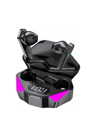 Mufunye X15 Gerçek Kablosuz Stereo Müzik Kulaklığı Bt5.0 Düşük Gecikmeli Oyun Kulaklığı Ter Geçirmez Spor Ku