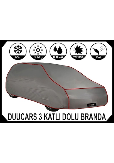 3 Katlı Dolu Darbe Koruyucu Audi Q4 Araba Brandası Oto Branda Araba Çadırı