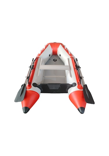 Remixon Rmatb230 230 CM Ahşap Taban Şişme Bot Gri - Kırmızı