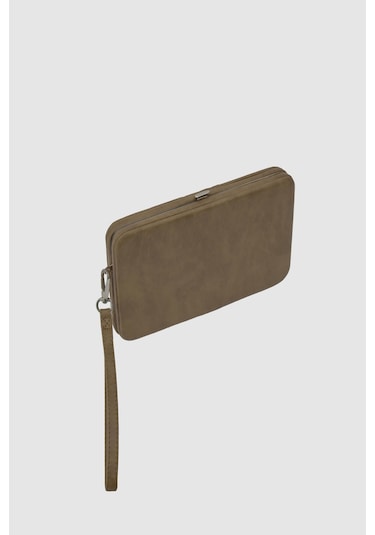 Shule Bags Portföy Tabaka Cüzdan Camel Camel