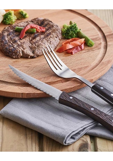 Onon 2 Parça Steak Çatalı ve Steak Bıçağı